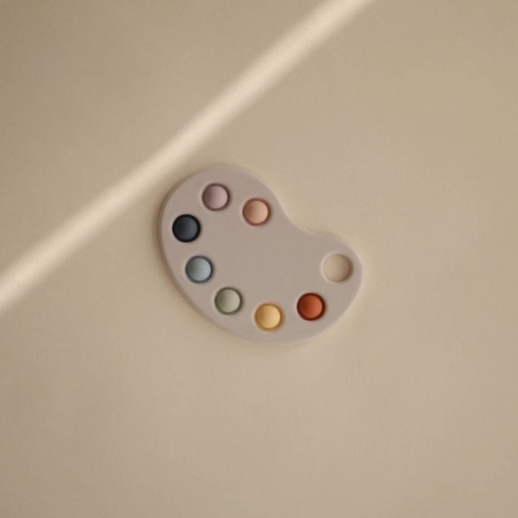 Paint Palette Press Toy