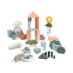 Building Block Set (34pcs) - Deer Friends