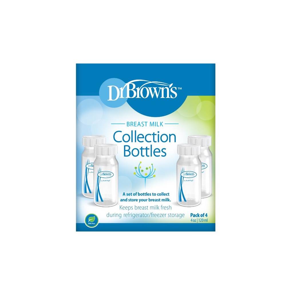 Breastmilk Collection Bottles 120ml (4)