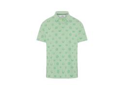 Victory crest jacquard polo