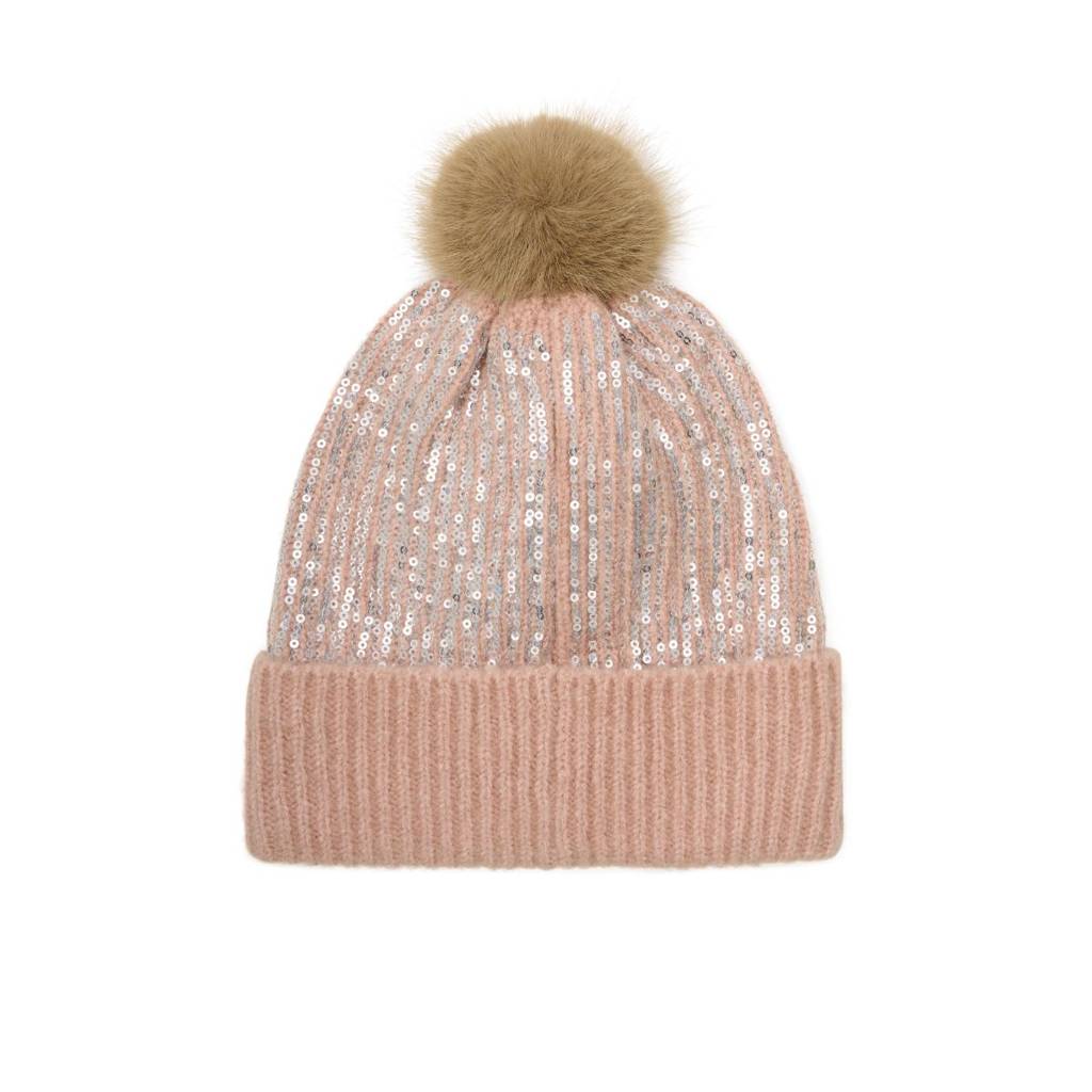Hat fixed pom pom